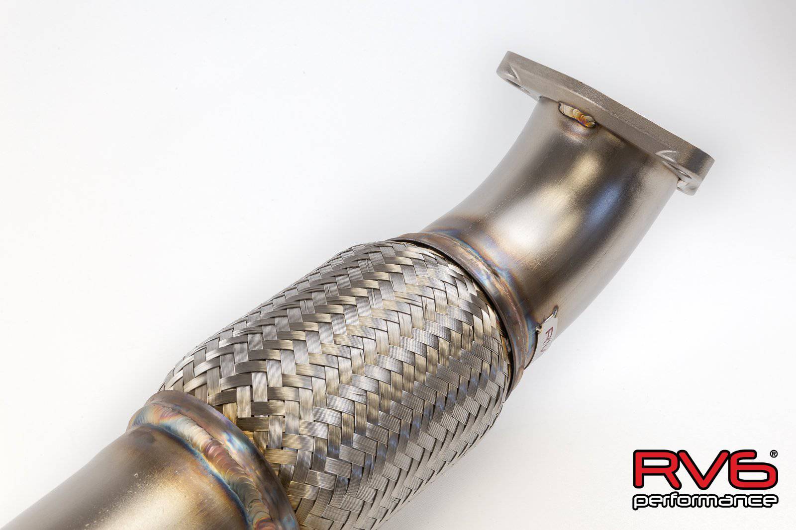 RV6 Front Pipe - vehicle:Honda Civic Type-R FK8 2017+ - T1 Motorsports