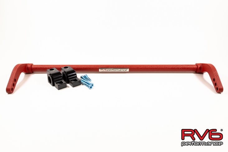 RV6 16+ CivicX Adjustable Chromoly Rear Sway Bar (25.4mm) - T1 Motorsports