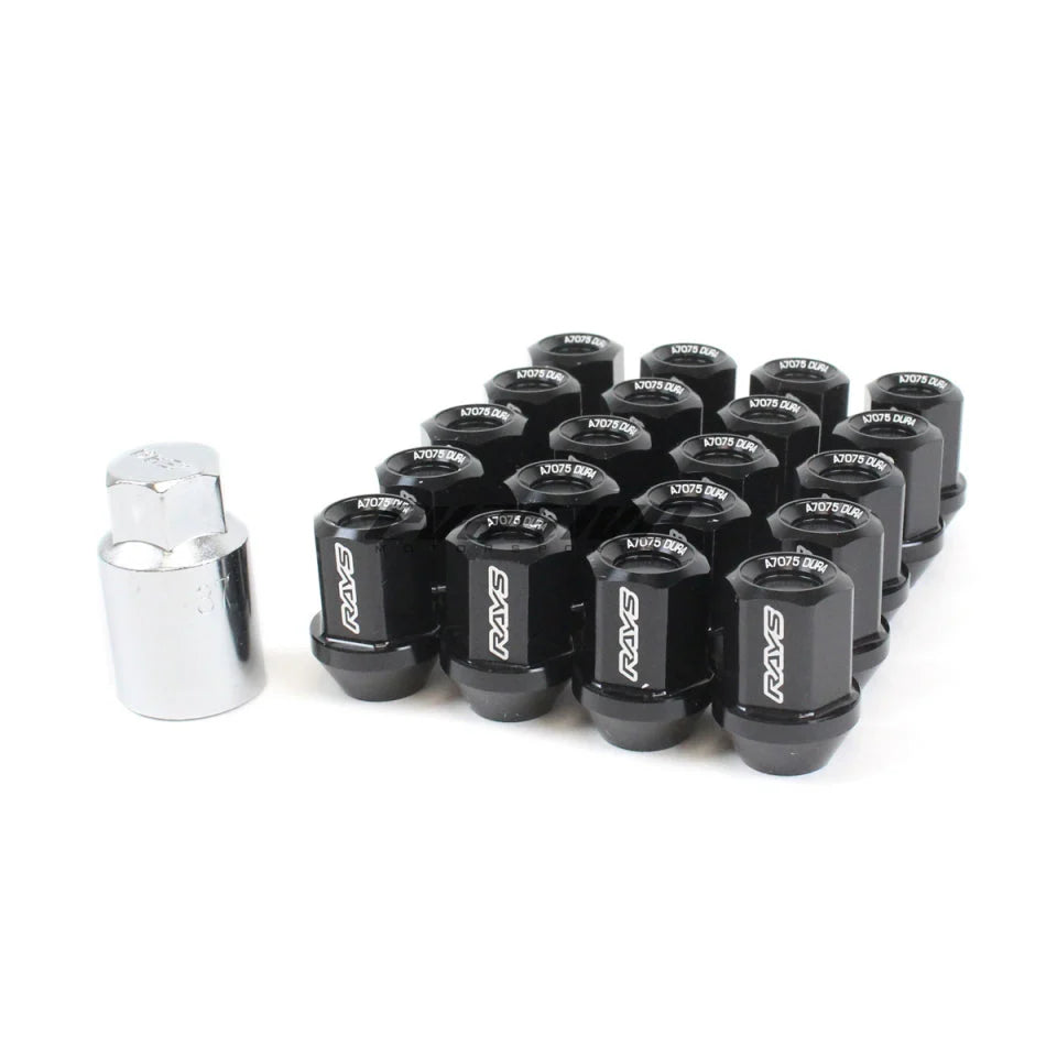 Rays L32 Dura-Nuts Straight Type Lug & Wheel Lock Set