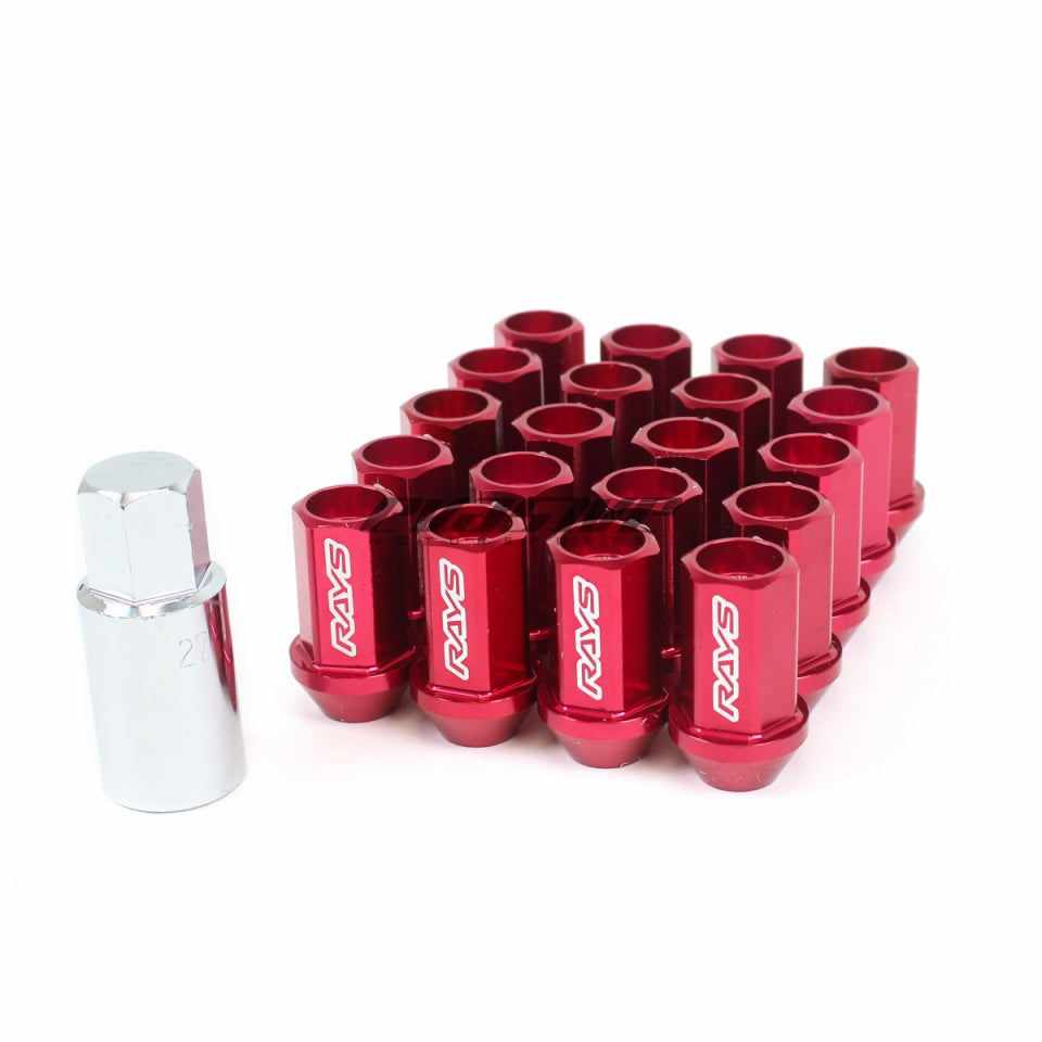 Rays L42 Dura-Nuts Straight Type Lug & Wheel Lock Set - T1 Motorsports