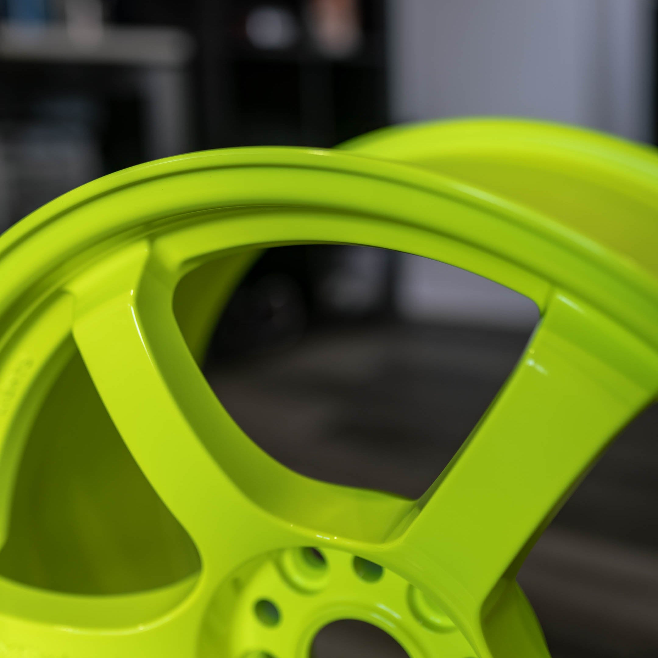 Rays Gram Lights 57DR Luminous Yellow - 18x9.5 / Offset +38 / 5x100 & 5x114.3 - T1 Motorsports