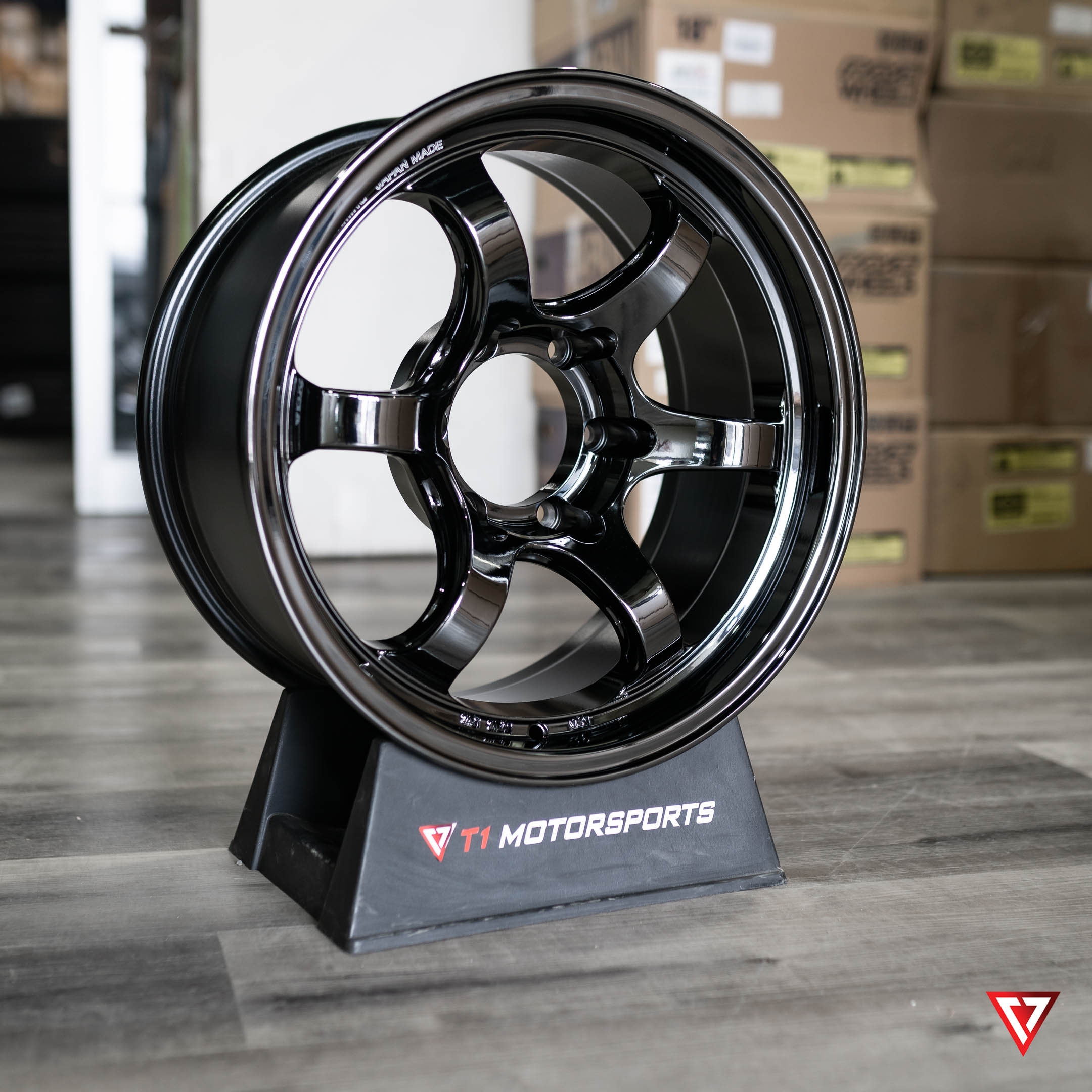 Yokohama Advan RG-D2 - 17x8.5 / 6x139.7 / -10 - Black Chrome  (4Runner/Tacoma)