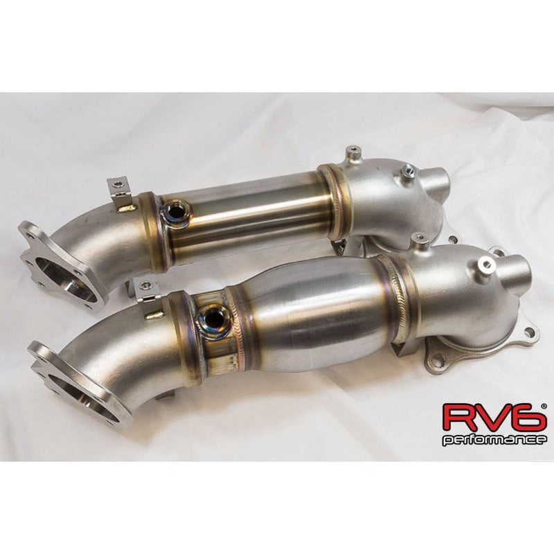 RV6 Catted Downpipe - vehicle:Honda Civic Type-R FK8 2017+ - T1 Motorsports