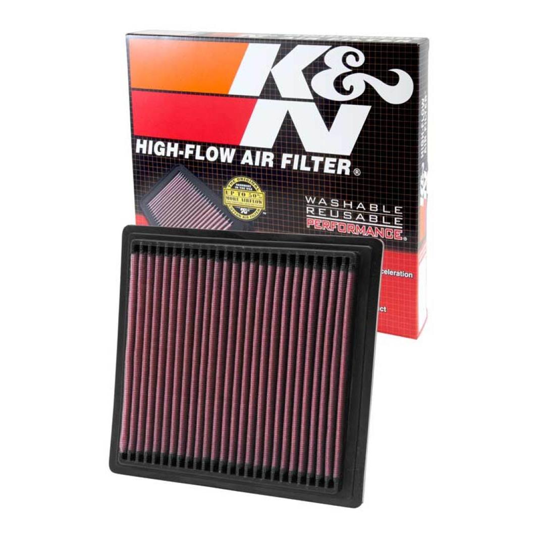 K&N 95-01 Honda Civic 1.5L/1.6L / 95-02 Honda CR-V 2.0L Drop In Air Filter