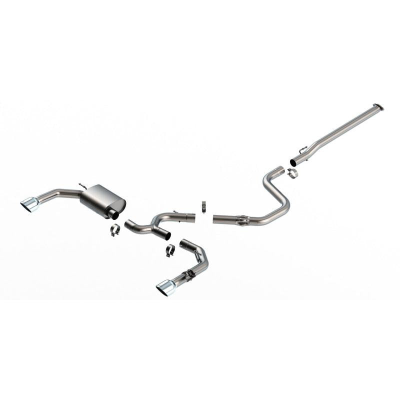 Borla ATAK Catback Exhaust (Bright Chrome Tips) - 2022-2023 Hyundai Elantra N 2.0L 4 CYL. Turbo