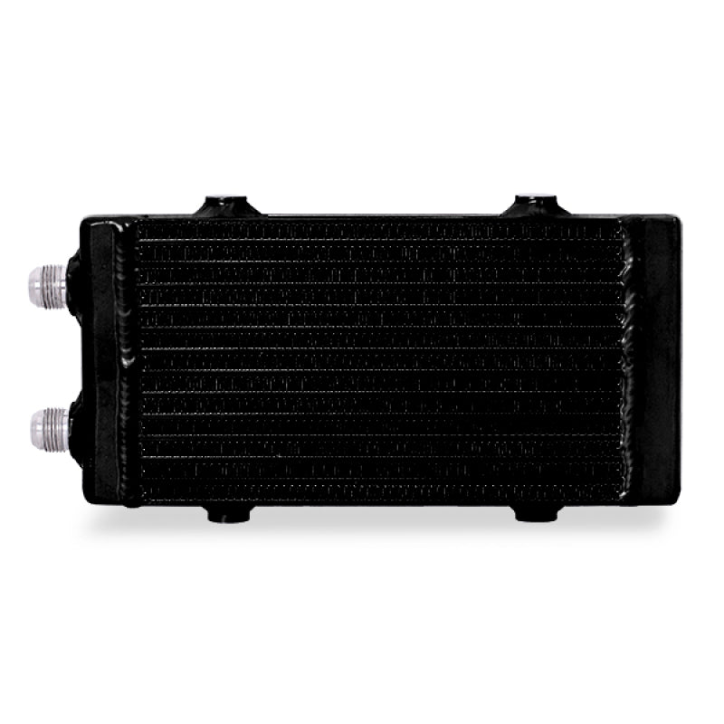 Mishimoto Universal Small Bar and Plate Dual Pass Black Oil Cooler - T1 Motorsports