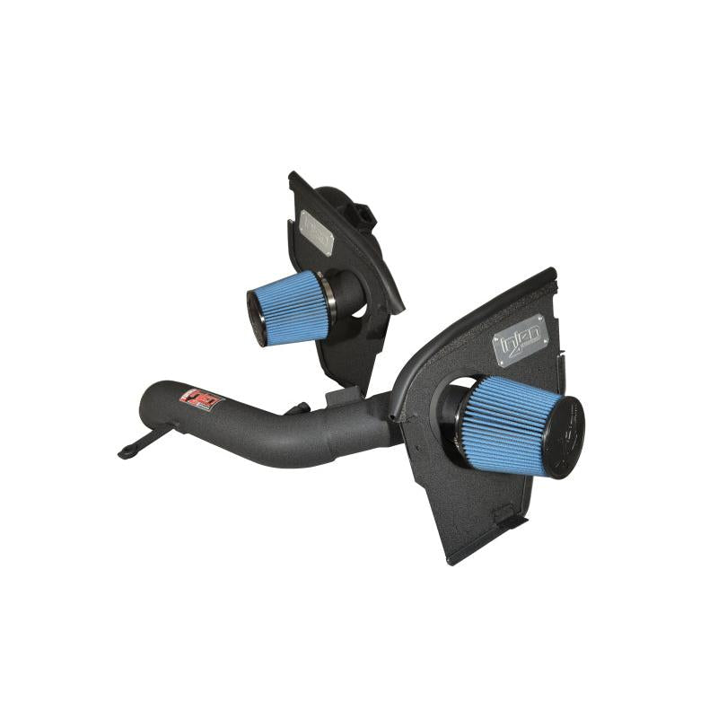 Injen 2015 M3/M4 3.0L Twin Turbo Wrinkle Black Short Ram 2pc. Intake System w/ MR Technology - T1 Motorsports