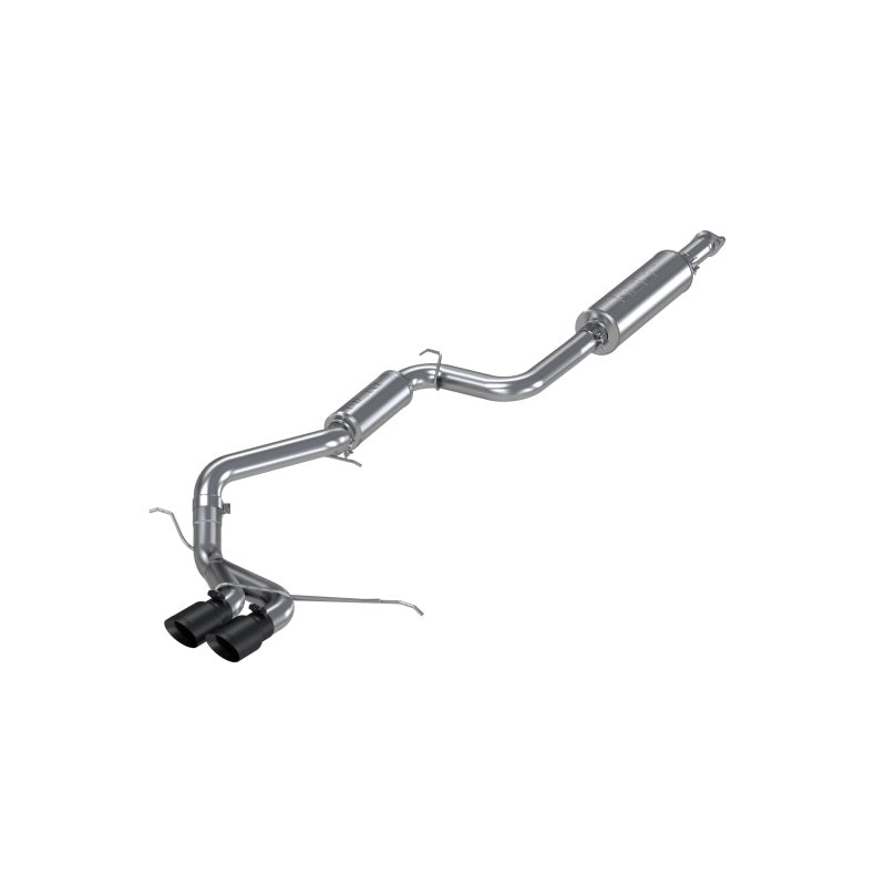 MBRP 13-17 Ford Focus ST 2.0L EcoBoost Dual Center Outlet T409 3in Cat Back w/ Black Tips - T1 Motorsports