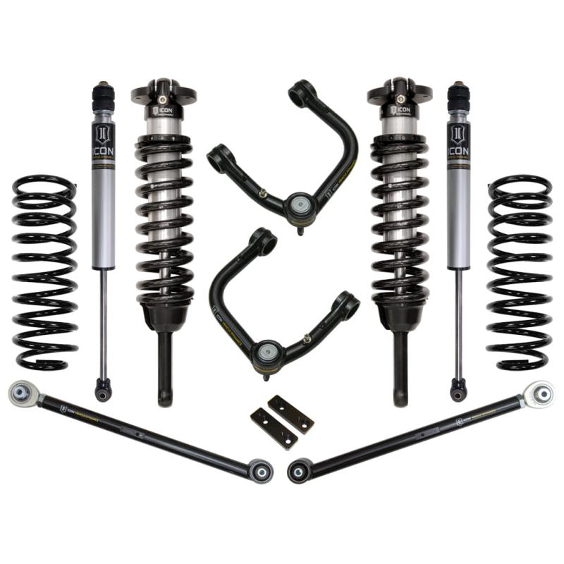 ICON 2010+ Toyota FJ/4Runner 0-3.5in Stage 3 Suspension System w/Tubular Uca - T1 Motorsports