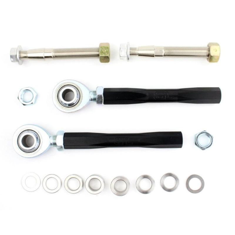 SPL Parts 2009+ Nissan 370Z Front Outer Tie Rod Ends Adjustable for Bumpsteer