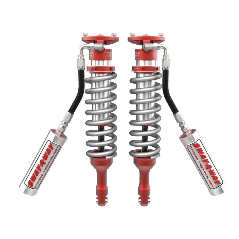 aFe Sway-A-Way 2.5 Front Coilover Kit w/ Remote Reservoirs - 05-22 Toyota Tacoma