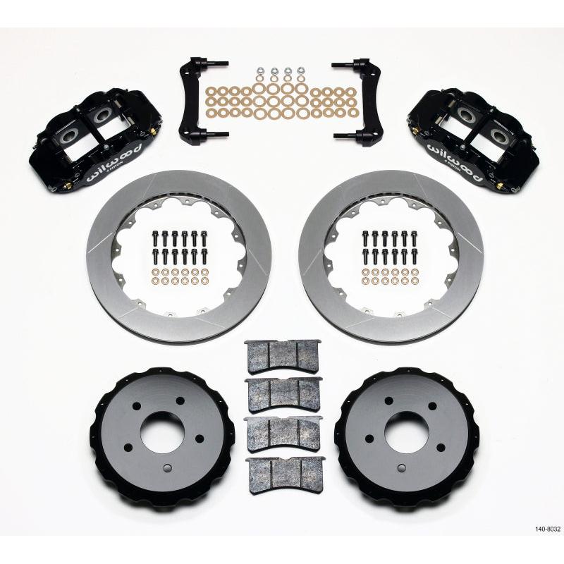 Wilwood Narrow Superlite 4R Rear Kit 12.88in 97-04 Corvette C5/Z06 - T1 Motorsports