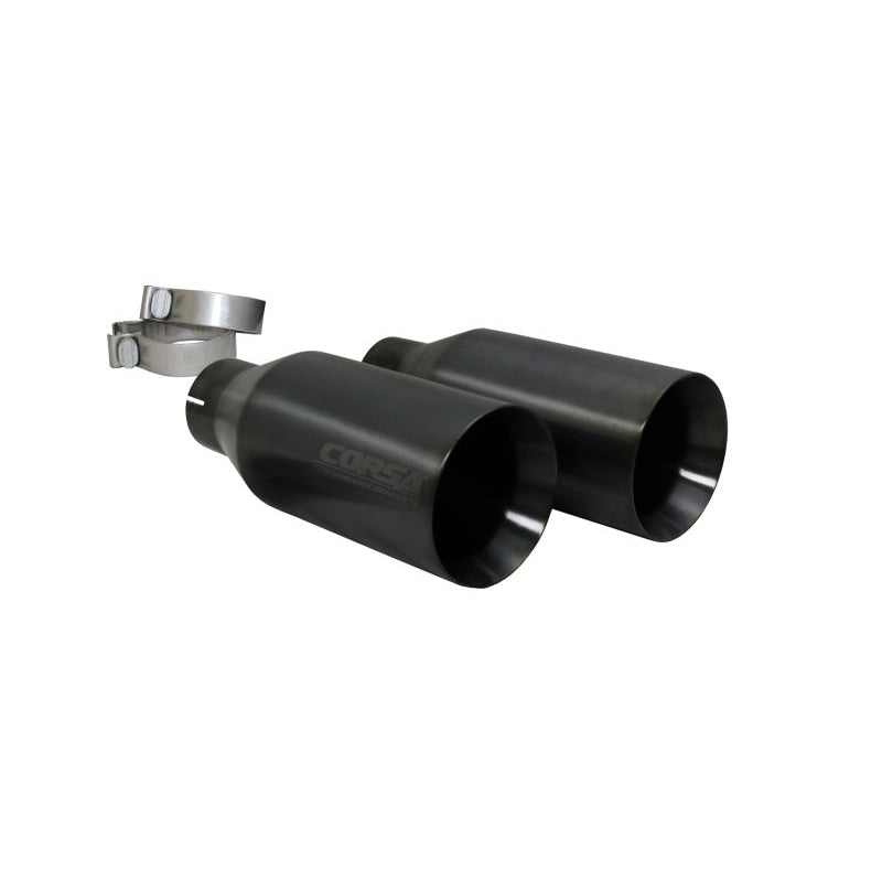 Corsa Sport Cat-Back Exhaust - Gunmetal Tips - 2019-2024 Ram 1500 5.7L