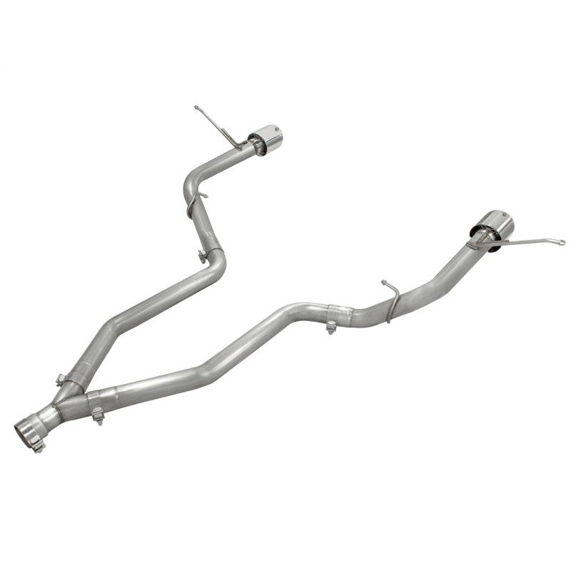 aFe MACHForce XP 14+ Jeep Grand Cherokee V6 3.0L (td) 2.5in DPF-Back 409SS Exhaust w/o Resonators