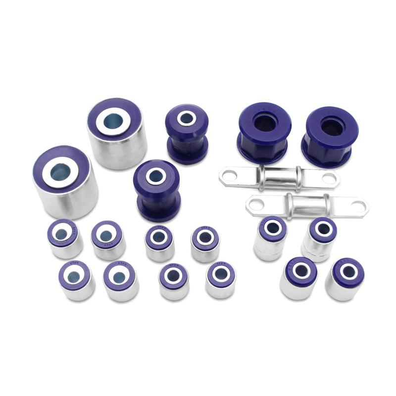SuperPro 2004 Mazda 3 i Front / Rear Vehicle Master Bushing Kit - Caster/ Camber Adj - T1 Motorsports