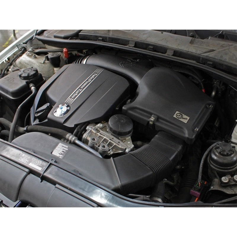 aFe MagnumFORCE Intake System Cover, Black, 11-13 BMW 335i/xi E9x 3.0L N55 (t)