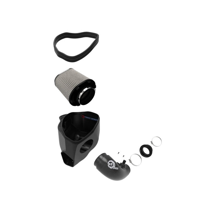 aFe Track Series Carbon Fiber Cold Air Intake System w/ Pro DRY S Filter - 19-22 BMW Z4 30i 2.0L