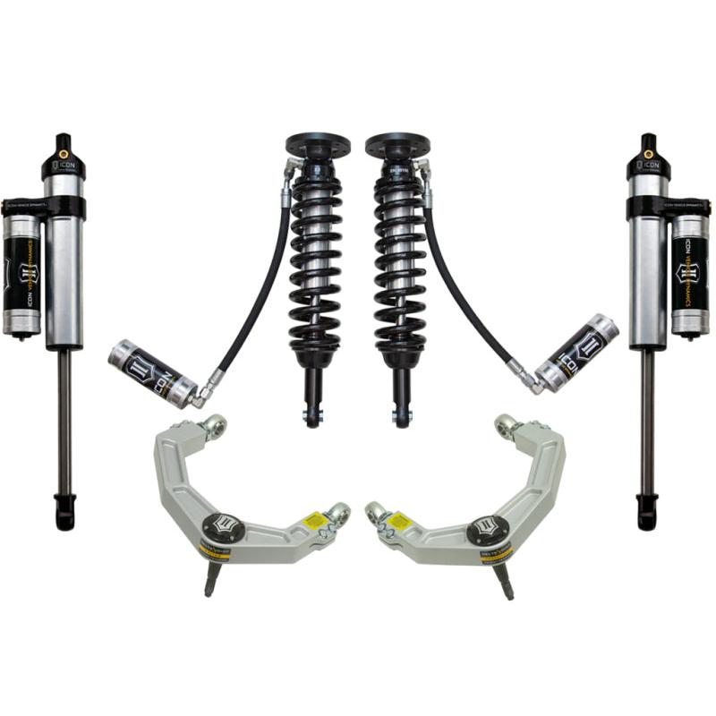 ICON 09-13 Ford F-150 2WD 1.75-2.63in Stage 3 Suspension System w/Billet Uca - T1 Motorsports