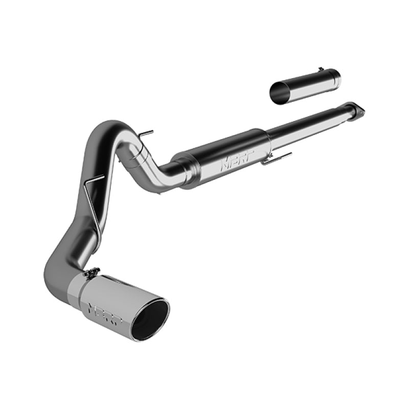MBRP 2015 Ford F-150 2.7L / 3.5L EcoBoost 4in Cat Back Single Side Alum Exhaust System - T1 Motorsports