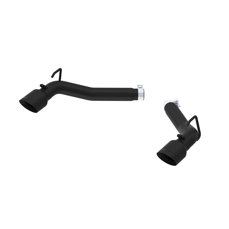 MBRP 2010-2015 Chevrolet Camaro V6 3.6L 3in Black Coated Axle Back Muffler Delete - T1 Motorsports
