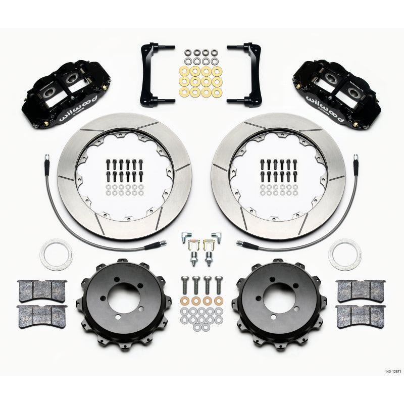 Wilwood Narrow Superlite 4R Rear Kit 12.88in 2012-Up Toyota / Scion FRS w/Lines - T1 Motorsports