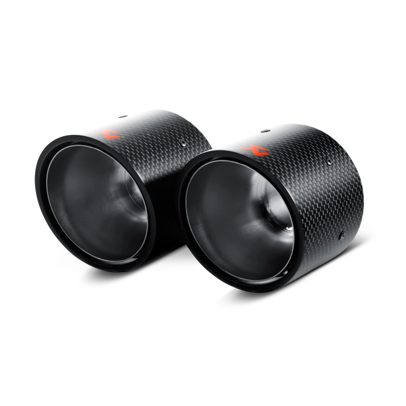 Akrapovic 07-14 MINI Cooper S (R56) / Cooper S Cabrio (R57) Tail Pipe Set (Carbon) - T1 Motorsports