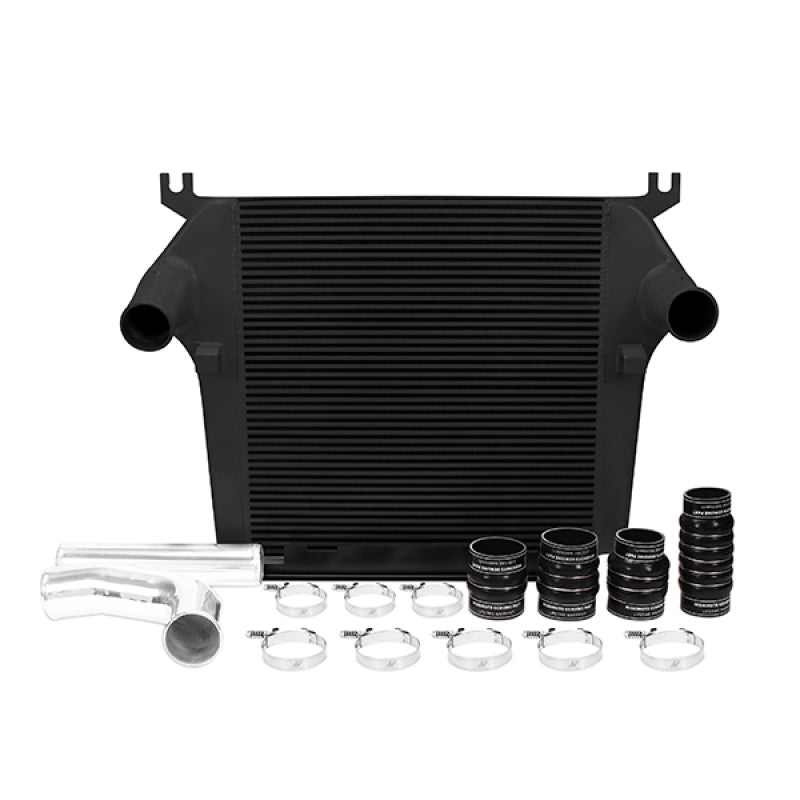 Mishimoto 10-12 Dodge 6.7L Cummins Intercooler Kit (Black) - T1 Motorsports