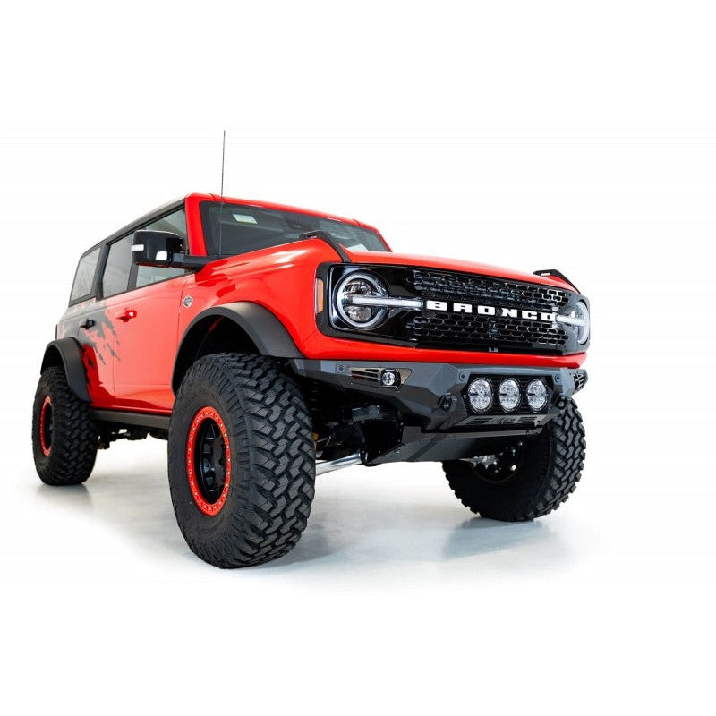 Addictive Desert Designs 21-22 Ford Bronco Bomber Front Bumper (w/ 3 Rigid 360 Mounts)