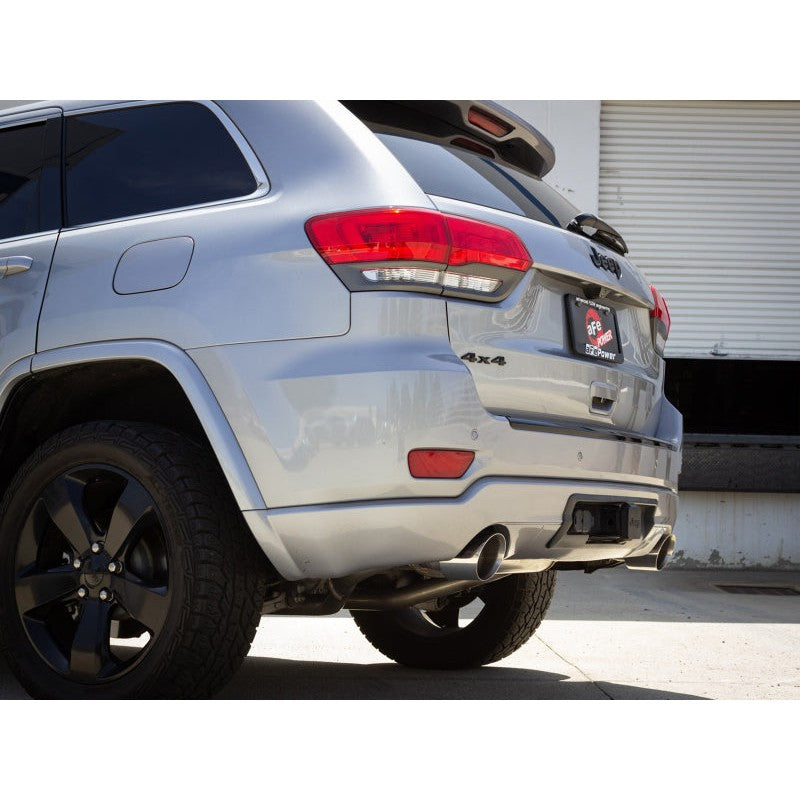 aFe Vulcan Series 2.5in 304SS Cat-Back Exhaust 11-19 Jeep Grand Cherokee (WK2) 5.7L w/ Polished Tips