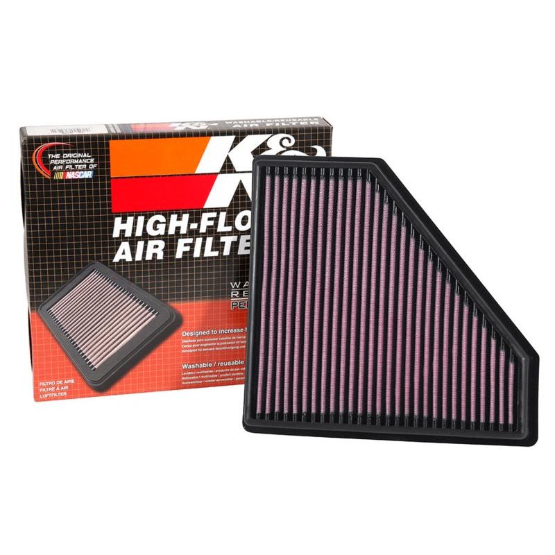K&N 16-17 Cadillac CTS-V 6.2L V8 Drop In Air Filter