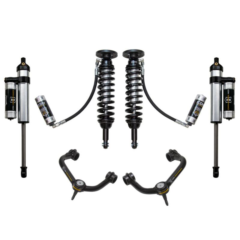 ICON 09-13 Ford F-150 2WD 1.75-2.63in Stage 4 Suspension System w/Tubular Uca - T1 Motorsports