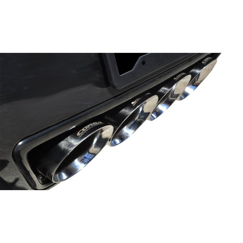 Corsa 2015+ Chevrolet Corvette C7 Z06 2.75in Dual Rear Xtreme Cat-Back Exhaust w/ Quad Polished Tips