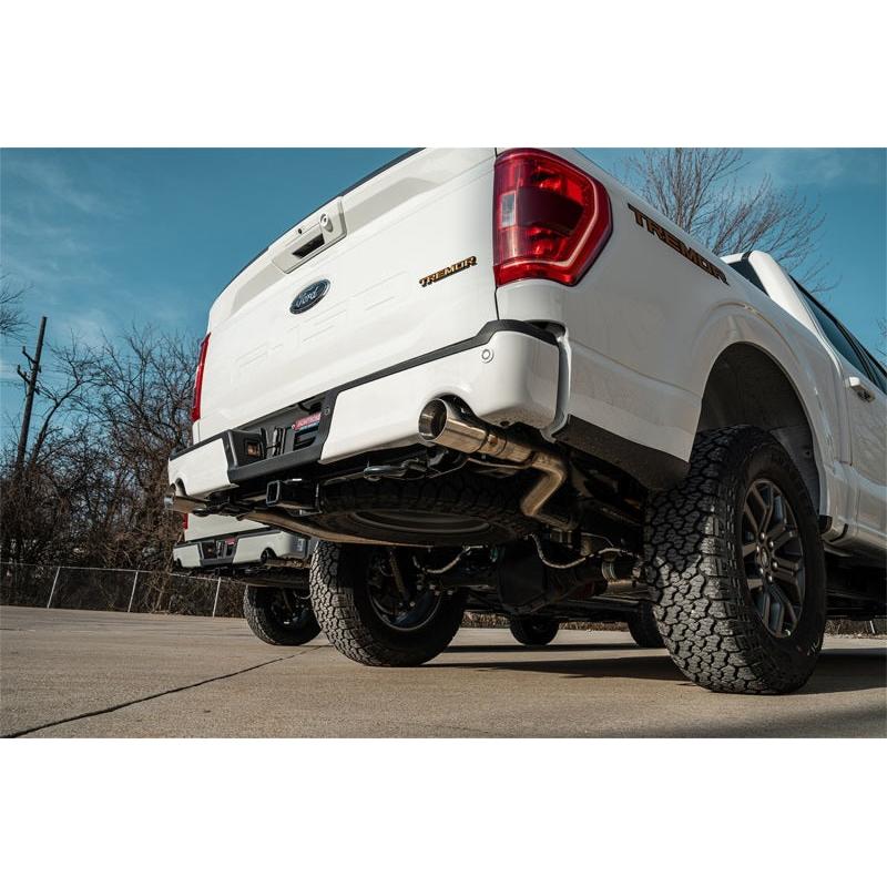 Corsa Sport Cat-Back Exhaust - Polished Tips - 2021-2025 Ford F-150 SuperCrew/5.5ft Bed 5.0L V8