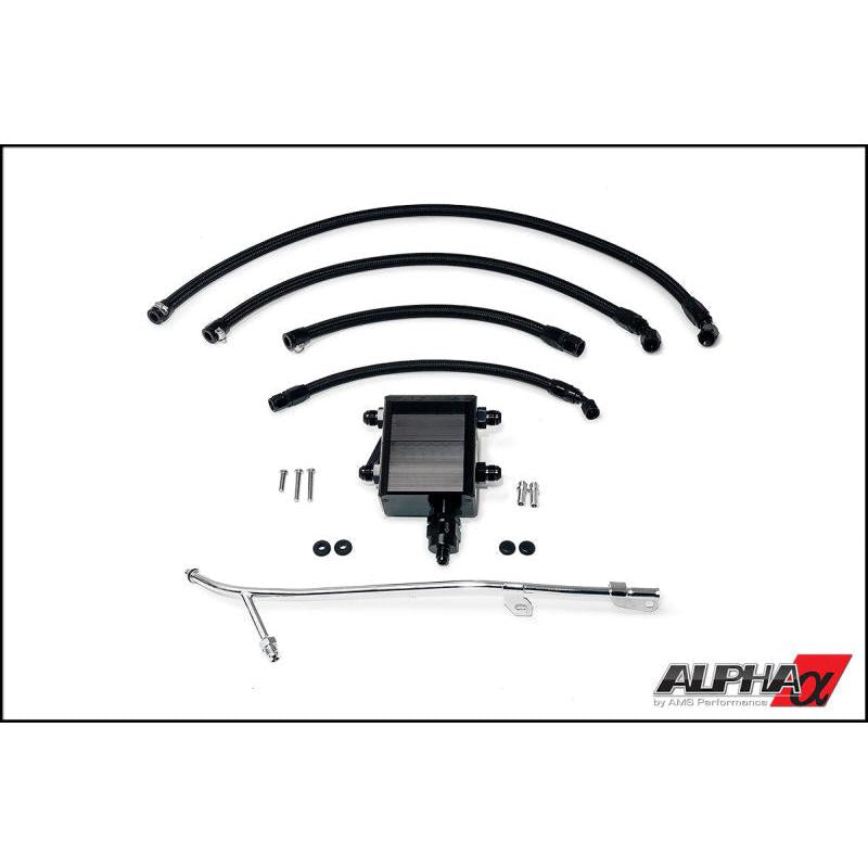 AMS Performance 2009+ Nissan GT-R R35 Alpha Air Oil Separator