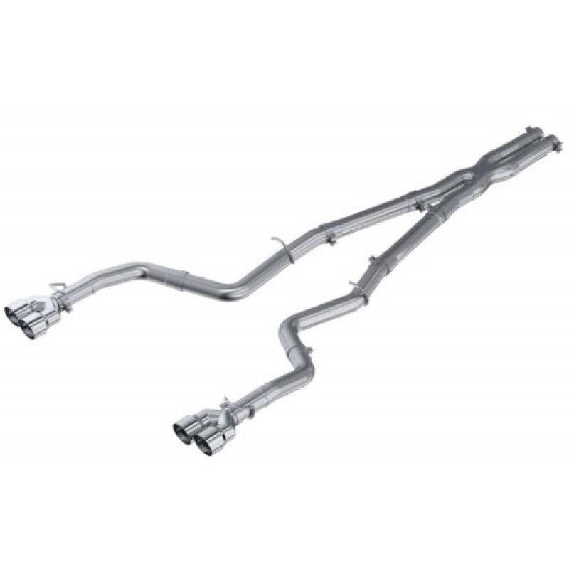 MBRP 15-16 Dodge Challenger 5.7L HEMI Cat Back Dual Split Rear - T1 Motorsports