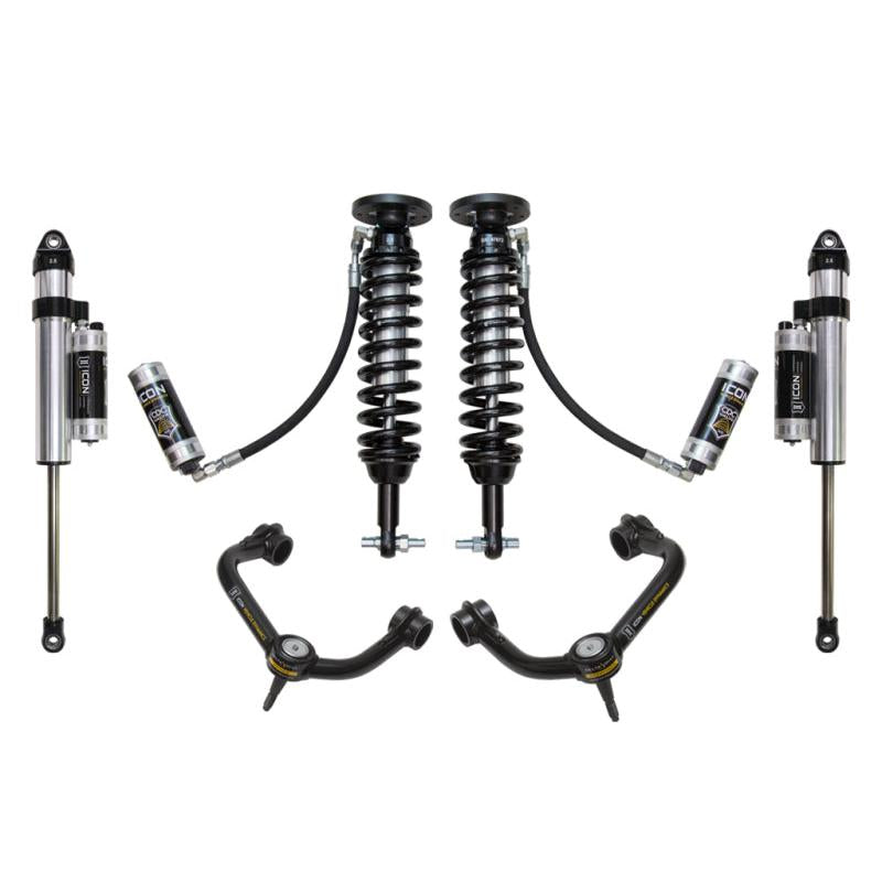 ICON 2014 Ford F-150 4WD 1.75-2.63in Stage 5 Suspension System w/Tubular Uca - T1 Motorsports