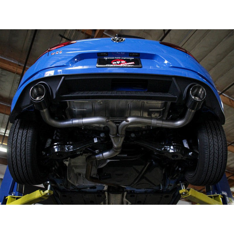 aFe 18-20 VW GTI (MK7.5) 2.0L MACH Force-Xp 3in to 2.5in 304 SS Axle-Back Exhaust System- Pol. Tips