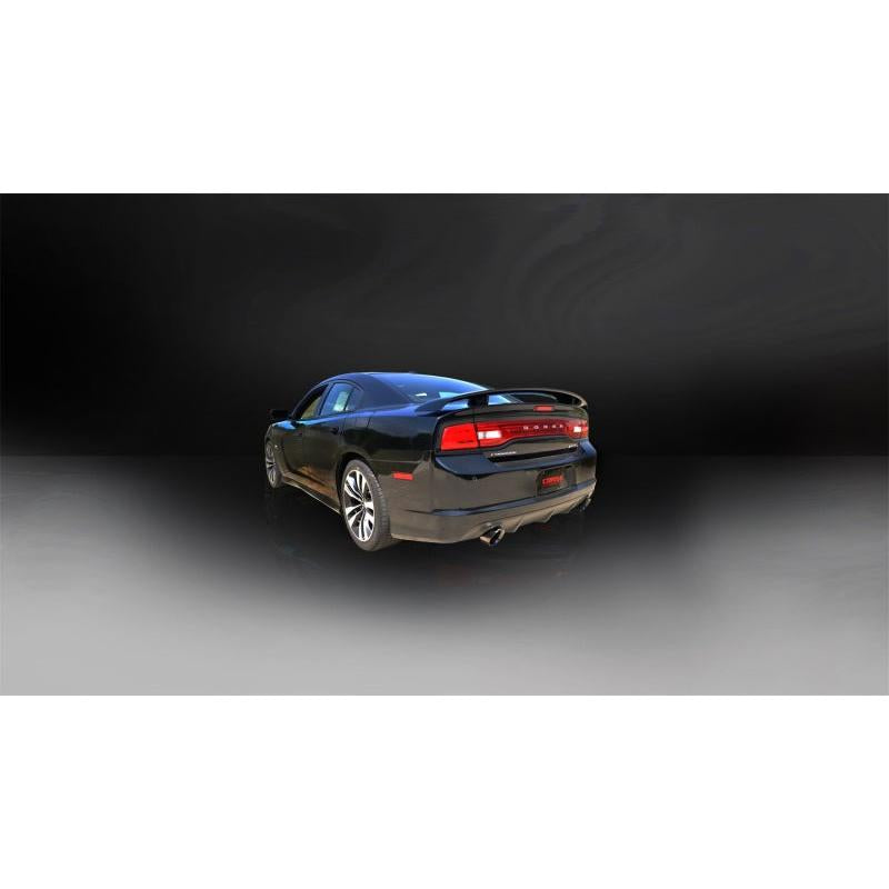Corsa Xtreme Cat-Back Exhaust w/ Polished Tips - 2012-2013 Dodge Charger SRT-8 6.4L V8