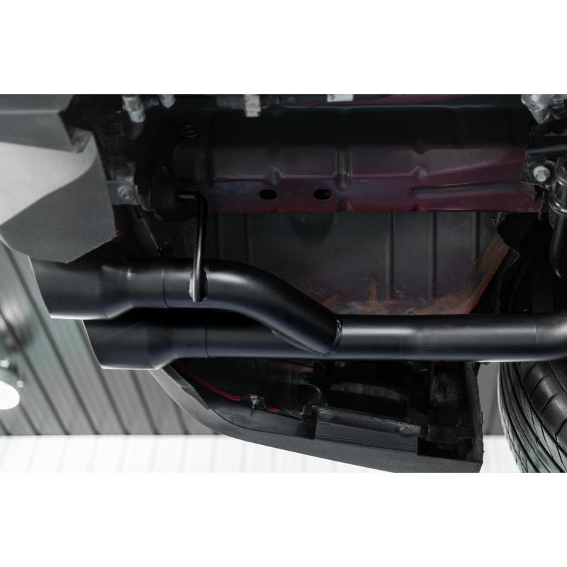 MBRP 18-20 Ford Mustang GT 2.5in T304 Non Active Dual Axle Back Exhaust System - 4in Dual Wall Tips - T1 Motorsports