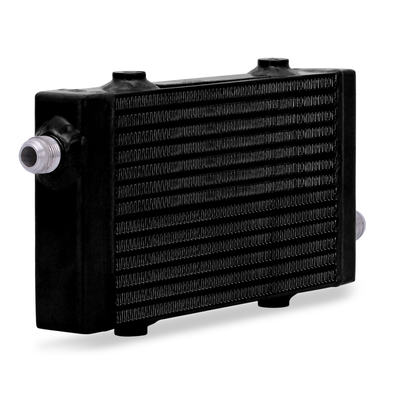 Mishimoto Universal Small Bar and Plate Cross Flow Black Oil Cooler - T1 Motorsports