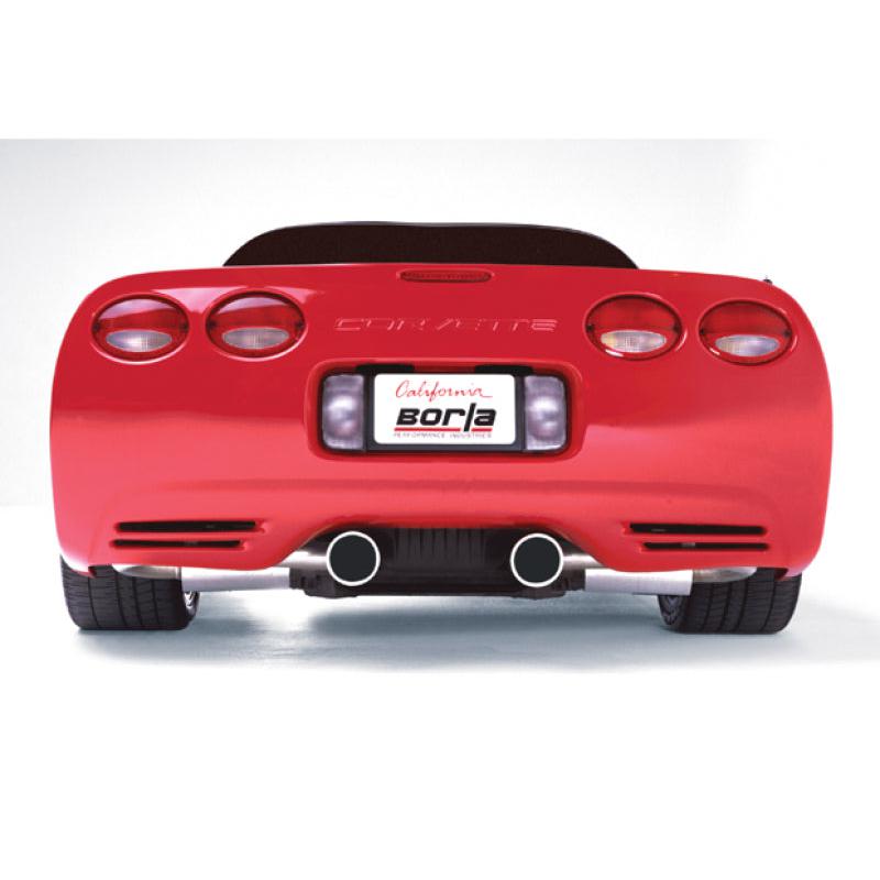 Borla Aggressive Stinger Cat-Back Exhaust - 1997-2004 C5 Corvette (incl Z06) 5.7L V8 AT/MT