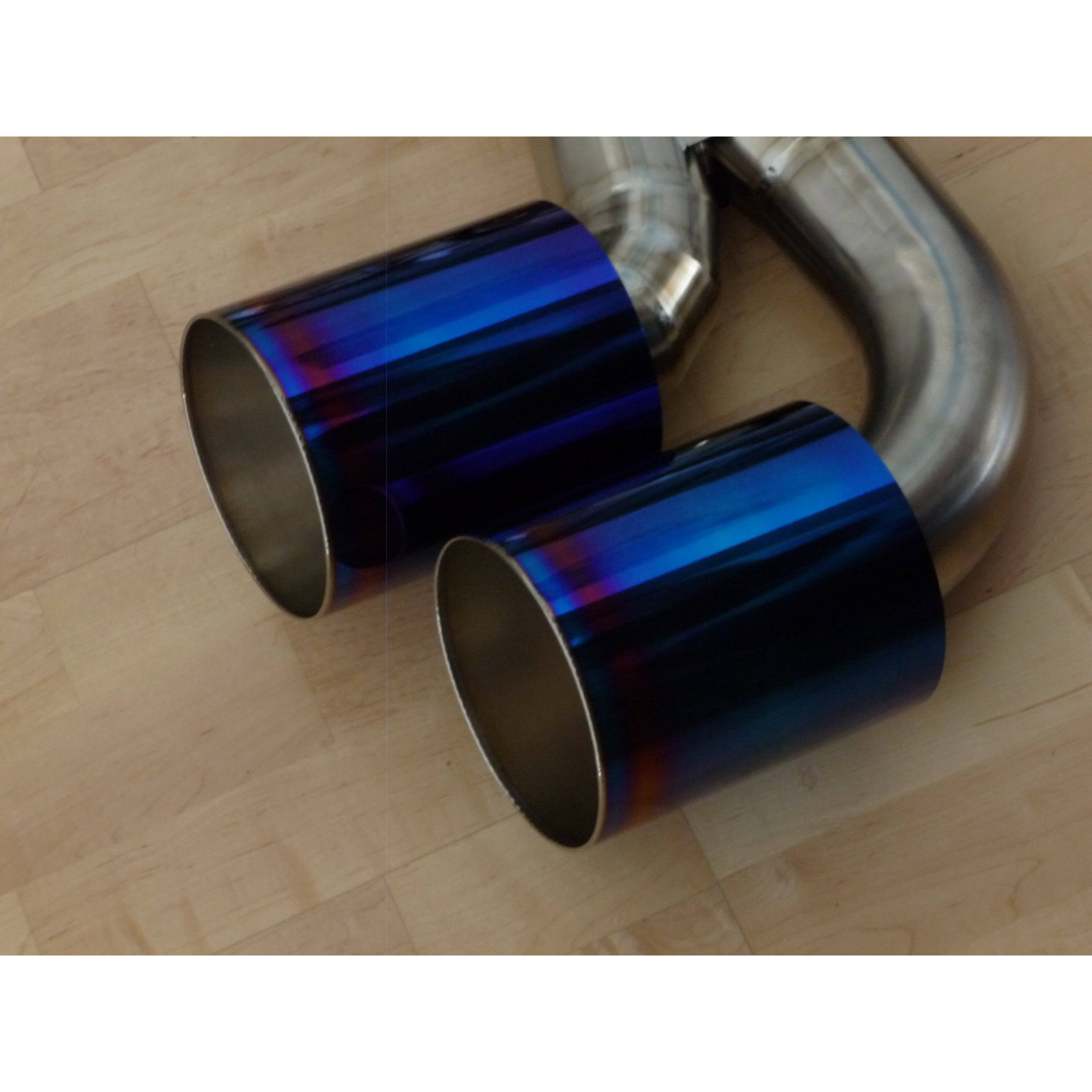 Amuse R1 Titan Extra 90mm Catback Exhaust with Gold Ring for Nissan GT-R (R35) - T1 Motorsports