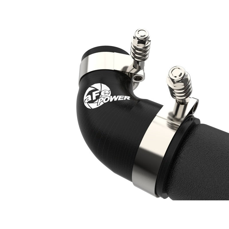 aFe Kia Stinger 18-22 V6-3.3L (tt) BladeRunner Hot Charge Pipe- Black