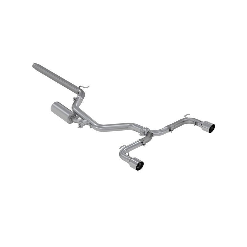 MBRP 15-20 VW 2.0L Turbo Golf GTI MK7 3in T304 Cat Back Exhaust w/ Dual Split Rear Exit - T1 Motorsports