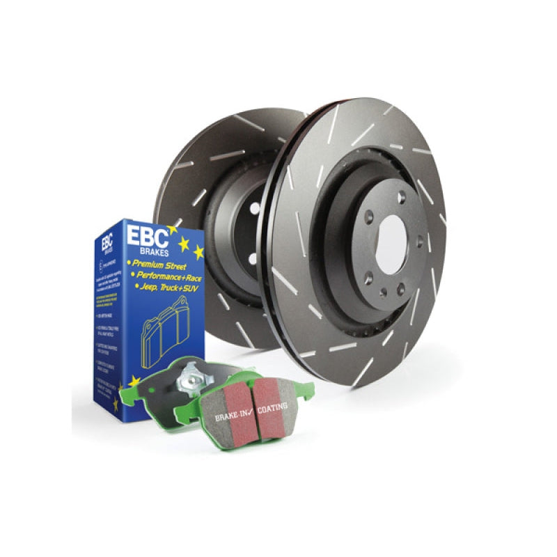 EBC S2 Kits Greenstuff Pads & USR Rotors - T1 Motorsports