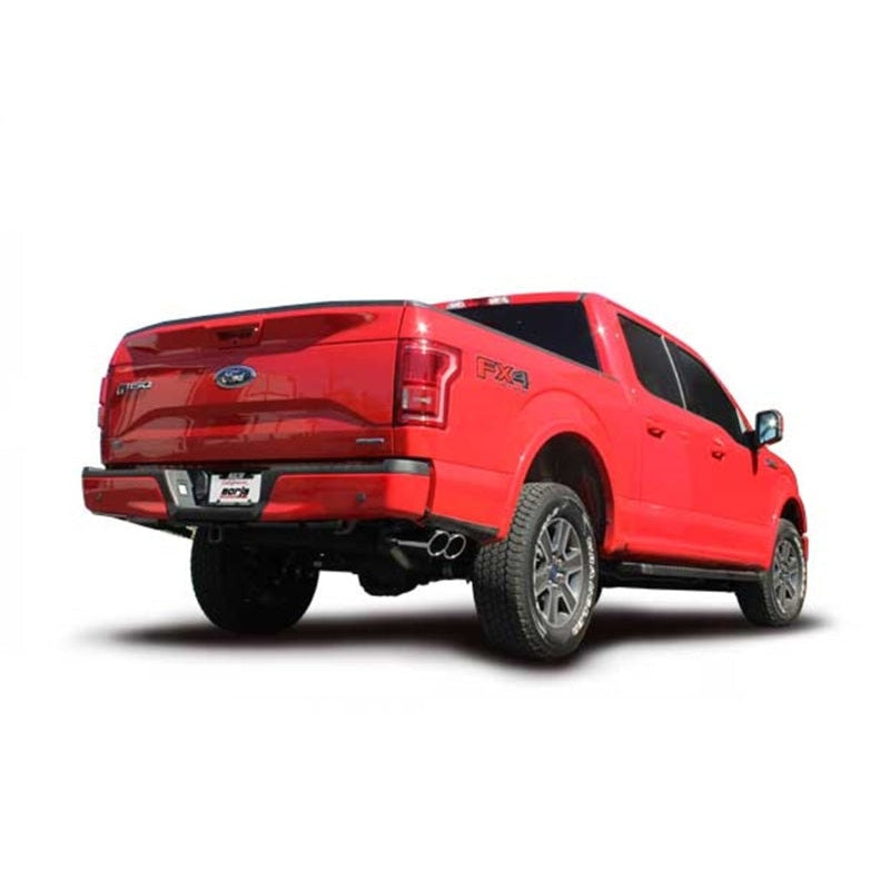 Borla 15-16 Ford F-150 3.5L EcoBoost Ext. Cab Std. Bed Catback Exhaust S-Type Truck Side Exit - T1 Motorsports