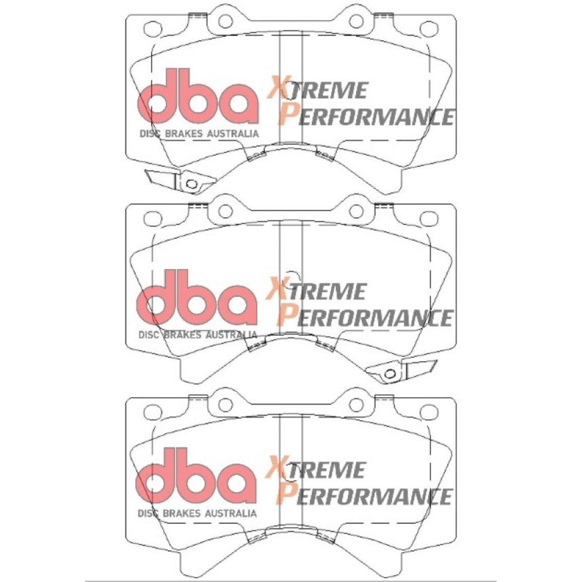 DBA 2015 Toyota Tundra XP650 Front Brake Pads - T1 Motorsports