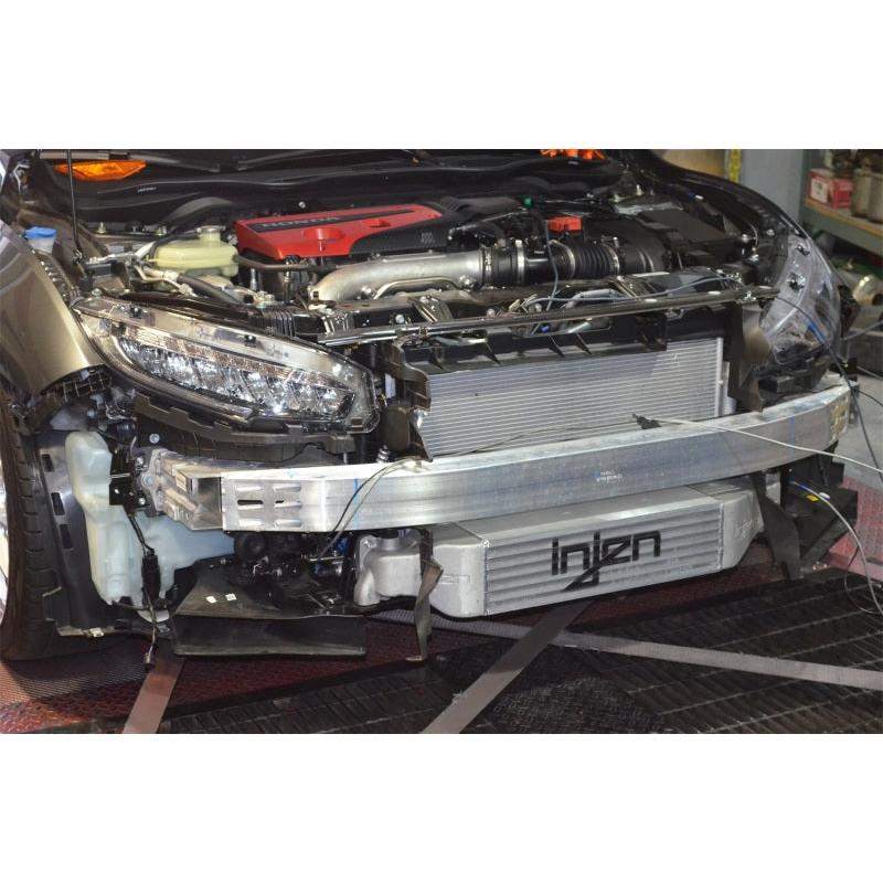 Injen 17-20 Honda Civic Type-R (FK8) I4 2.0L Bar and Plate Front Mount Intercooler - T1 Motorsports