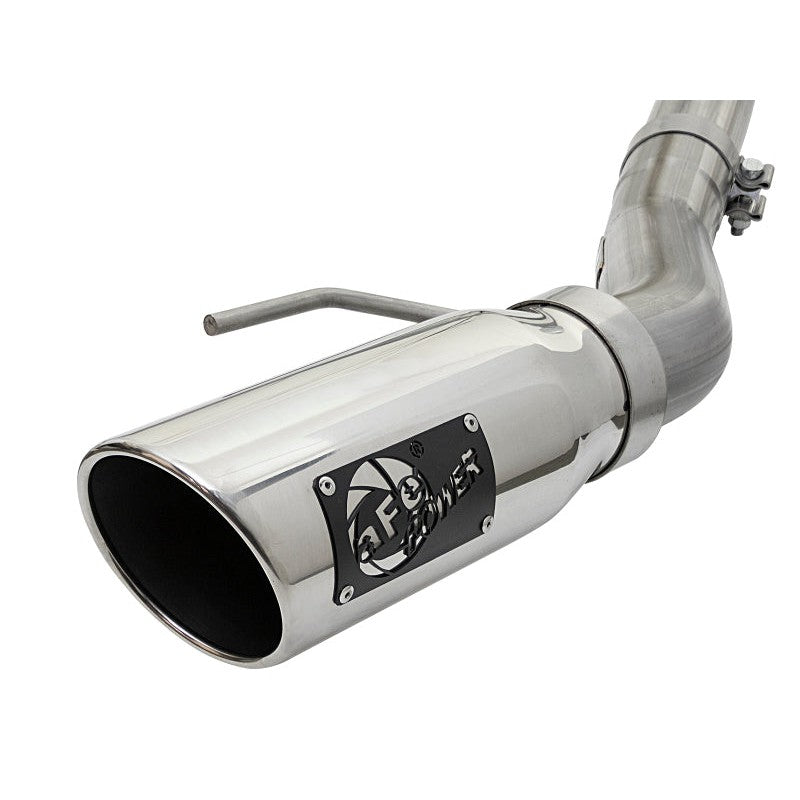 aFe MACHForce XP Exhaust Cat-Back SS-409 2017 Ford F-150 Raptor V6-3.5L (tt) w/ Polished Tips