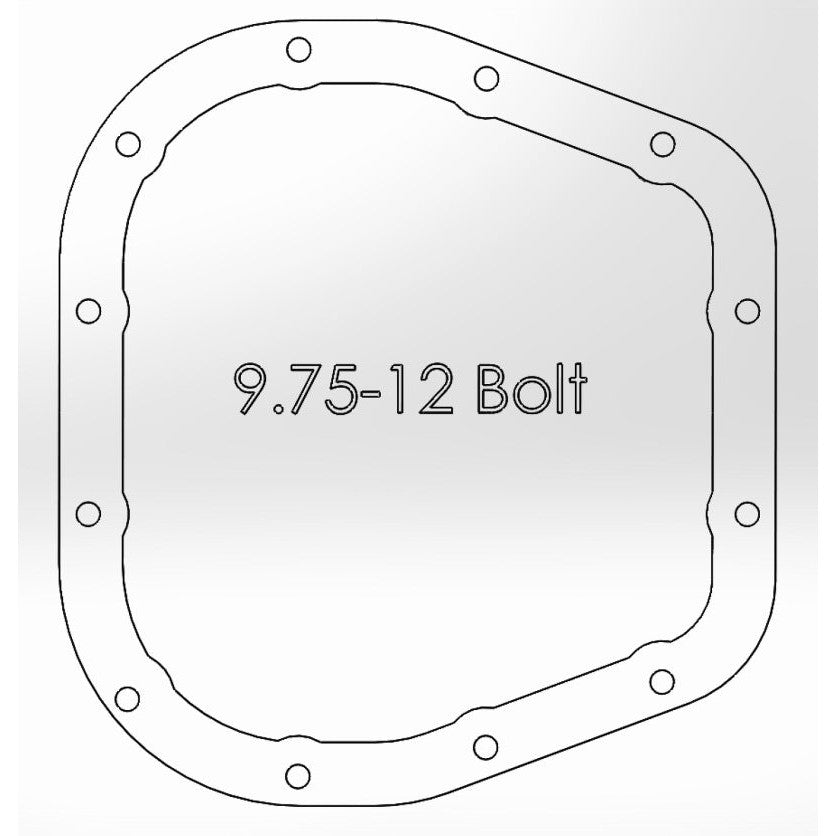 aFe Power Rear Differential Cover (Machined) 12 Bolt 9.75in 11-13 Ford F-150 EcoBoost V6 3.5L (TT)